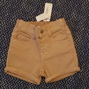 Gymboree tan denim shorts
